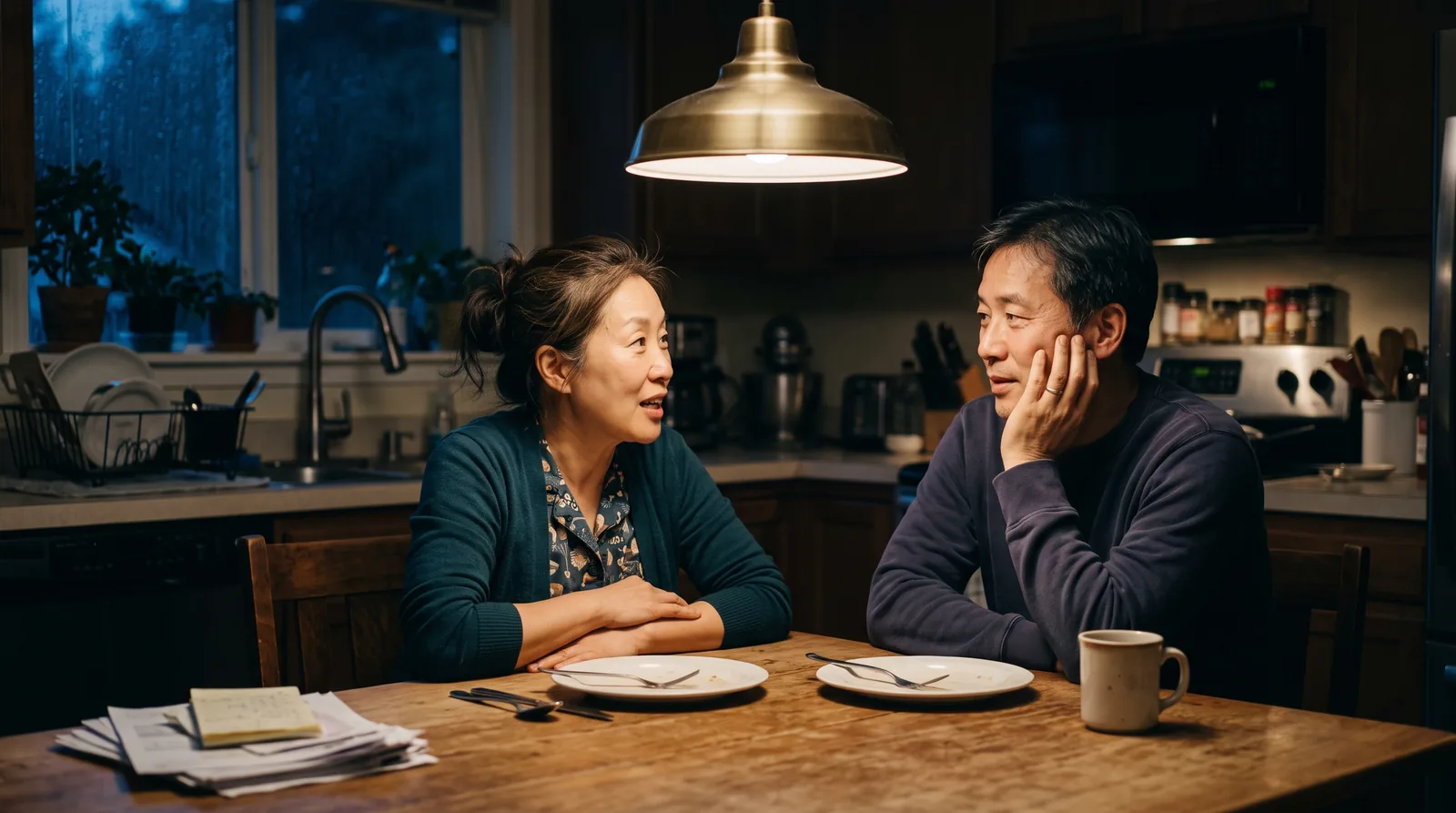 The Dinner-Table Conversation: Telling Your Family You Might Sell